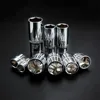 Hex Socket Wrench Head Set For Ratchet 1/4 3/8 1/2 Short Long Socket Deep Nut Driver Sleeve Spanner End Ratchet Tool With Holder 5