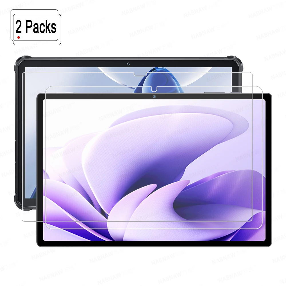 Oukitel-protetor de Tela de Vidro Temperado à Prova de Riscas Filme Tablet Robusto sem Defeitos Rt3 Rt5 Titan 5g 10.1 Okt3 10.51