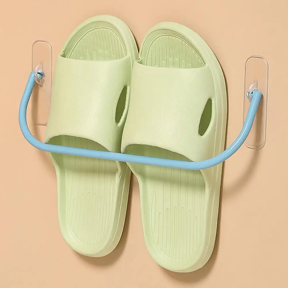 

Slippers Storage Rack Multifunctional Wall Mounted Shoe Organizer for Entryway Bedroom Bathroom Slippers Hanging Rack Sneakers