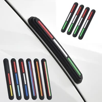 2/4PCS Car Door Anti-collision Strip Auto Door Edge Bumper Protector Strip Corner Guard Rearview Mirror Anti-scratch Stickers 1