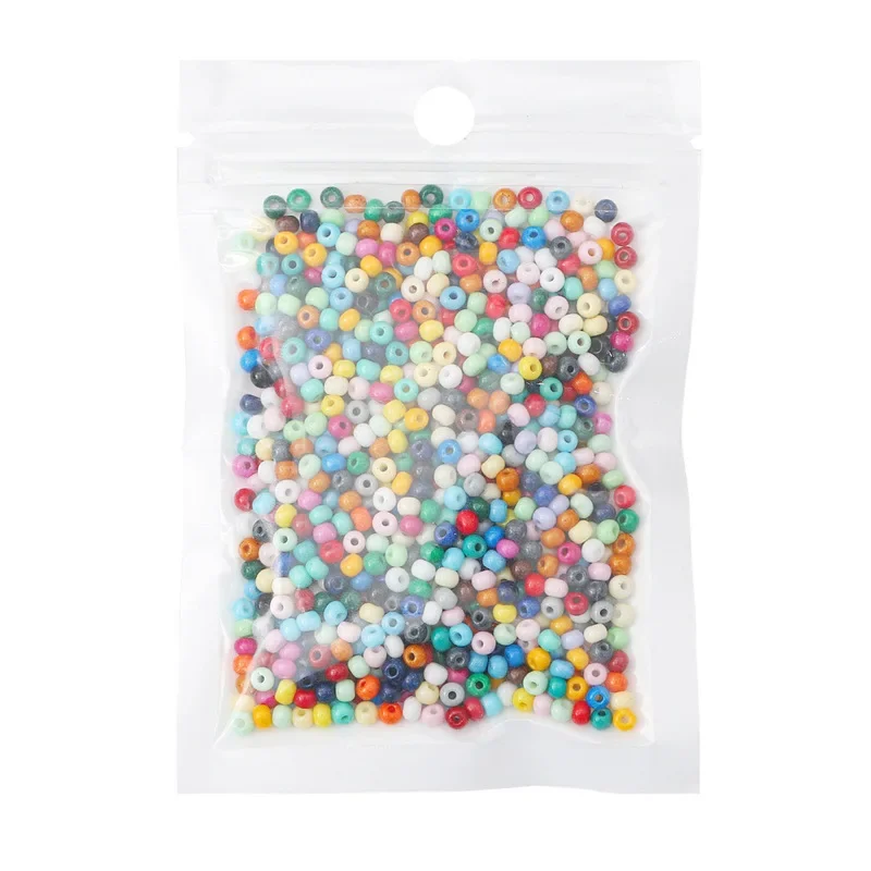 � ​ Uniform glatte Glas-Rocailles, Miyuki-Stil im japanischen Stil, 2 mm/3 mm, einfarbige Rocailles für DIY-Armbänder, Bastelbedarf ​ – Detail 10