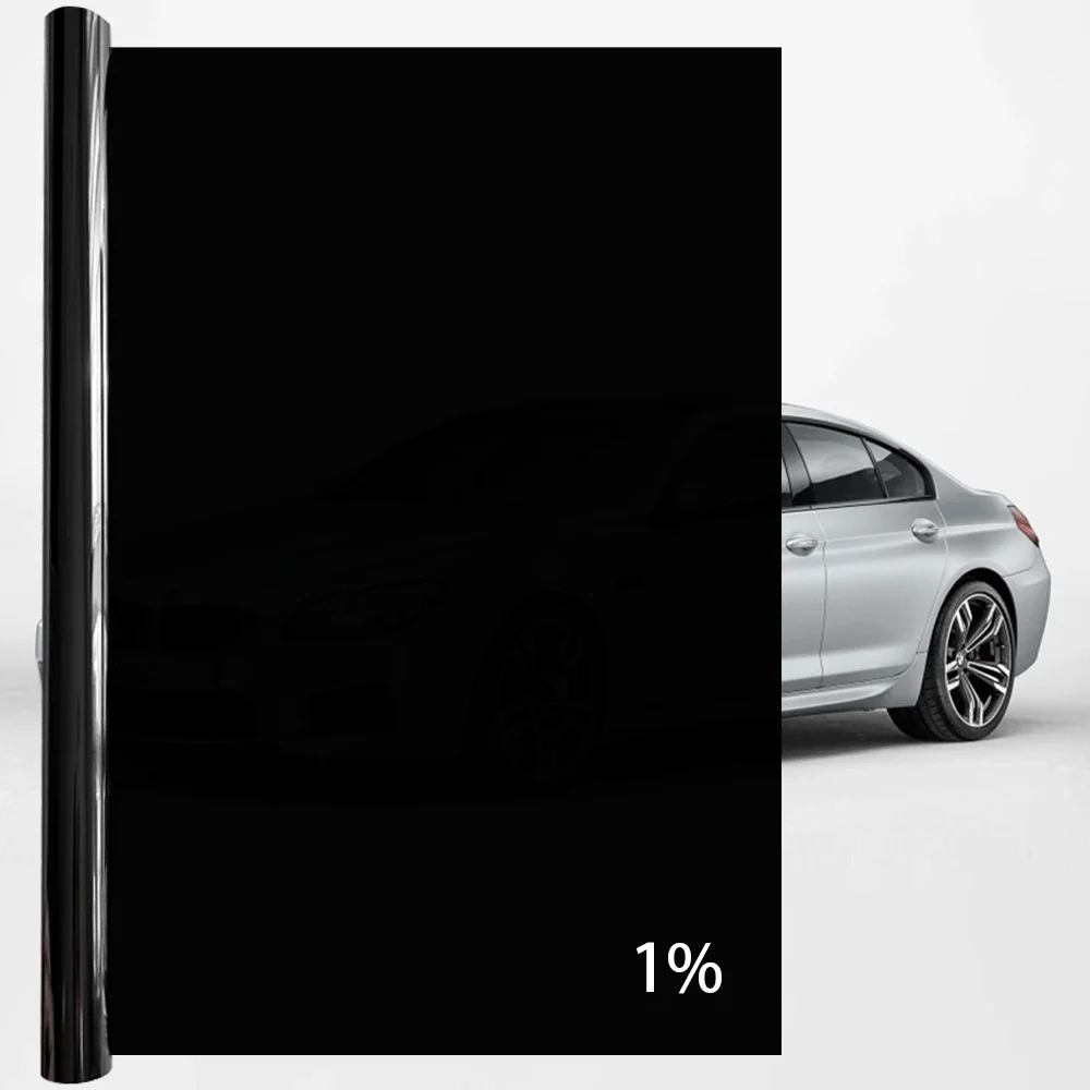 Universelle Auto-Fensterfolie 1%-70% VLT Wärmeschutz Sonnenschutz Hohe Privatsphäre Glasaufkleber für Auto, Zuhause und Büro – Detail 8