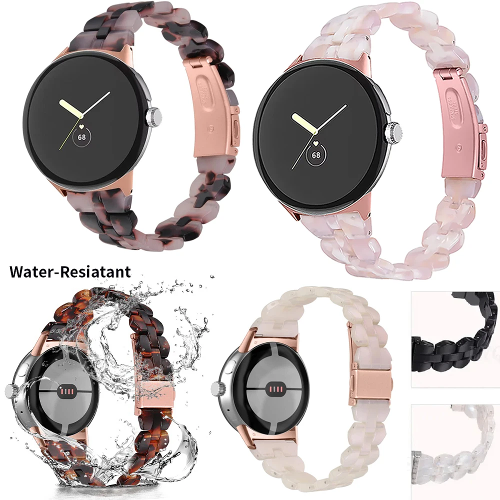 

Resin Band Strap For Google Pixel Watch Band Replacement Women Smartwatch Wristbands For Google Pixel Watch Strap Bracelet