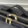 New Cosmetic Case Travel Tattoo Storage PU Leather Large Capacity Makeup Bag Compartment For Woman 6