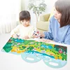 Early Childhood Education Scene Sticker Book Focus Cultivation Quiet Sticker Book Enlightenment Puzzle Cognitive Book For Kids 3