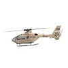 New C123 RC 6CH Double Brushless Direct Drive Single Paddle Aileron Free Helicopter model 3D Optical Flow EC135 Adult Boy Toy 5