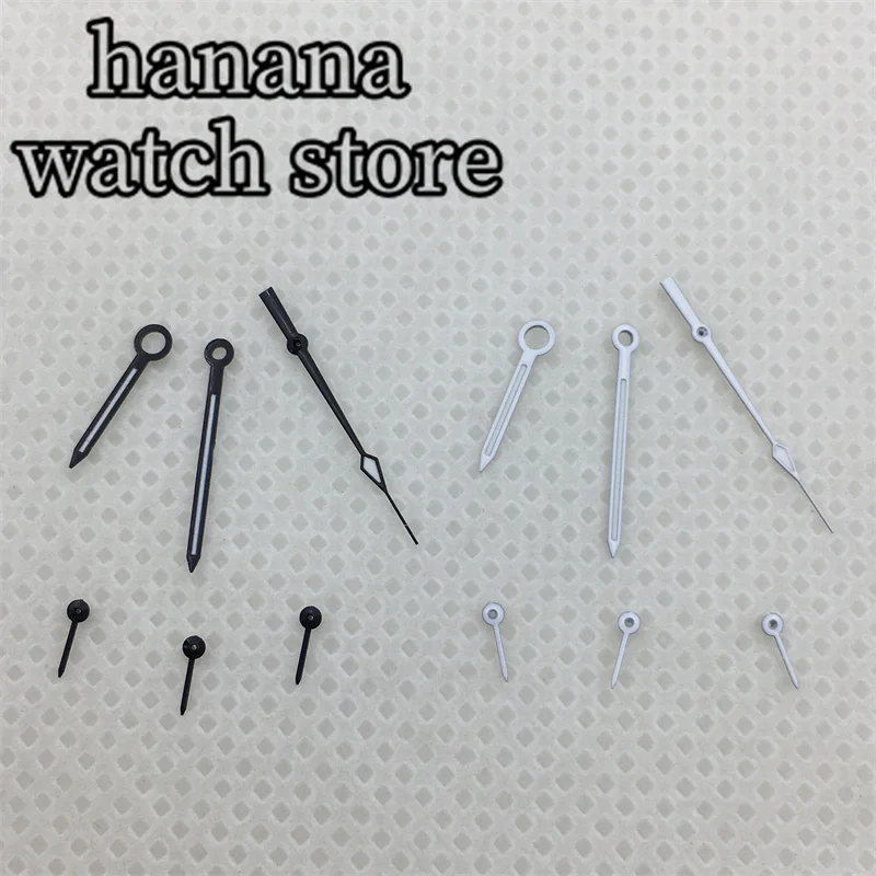 Watch Hands Accessories White Black Hands for VK63 quartz Movement Green noctilucent 6 hands Watch Parts For Wristwatches