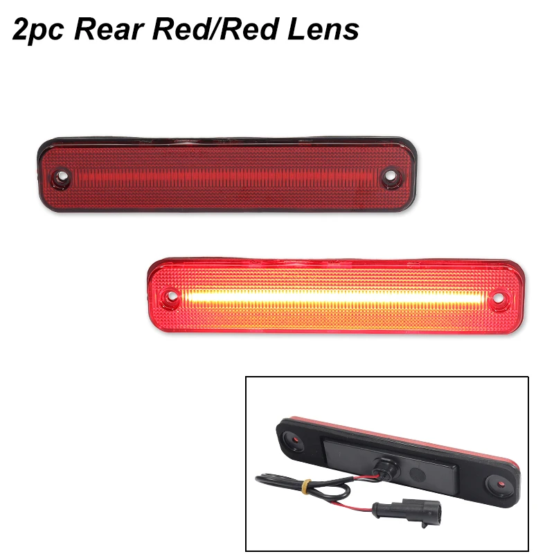 2pcs Side Marker
