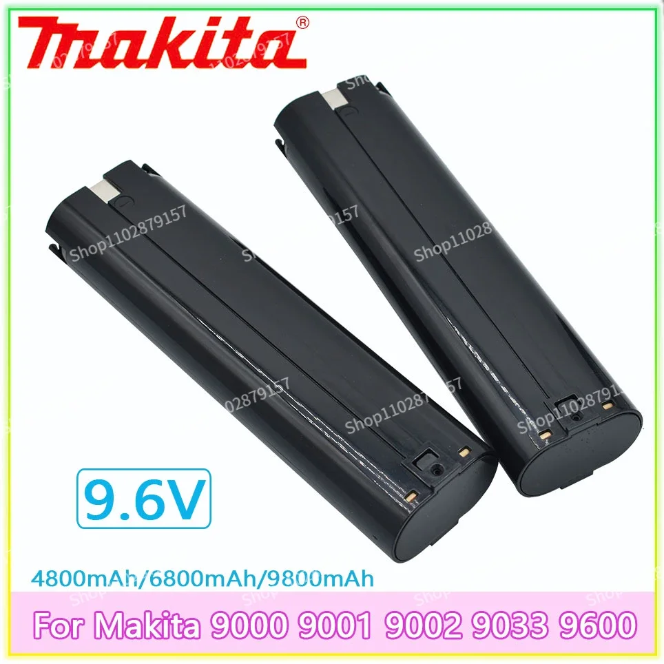 

9.6V Makita 4800mAh 6800mAh Ni MH Battery Replacement 9000 9000 902 9033 6095D 6096D 6093D 6012HD DA391D 5090D 4390D 5090D