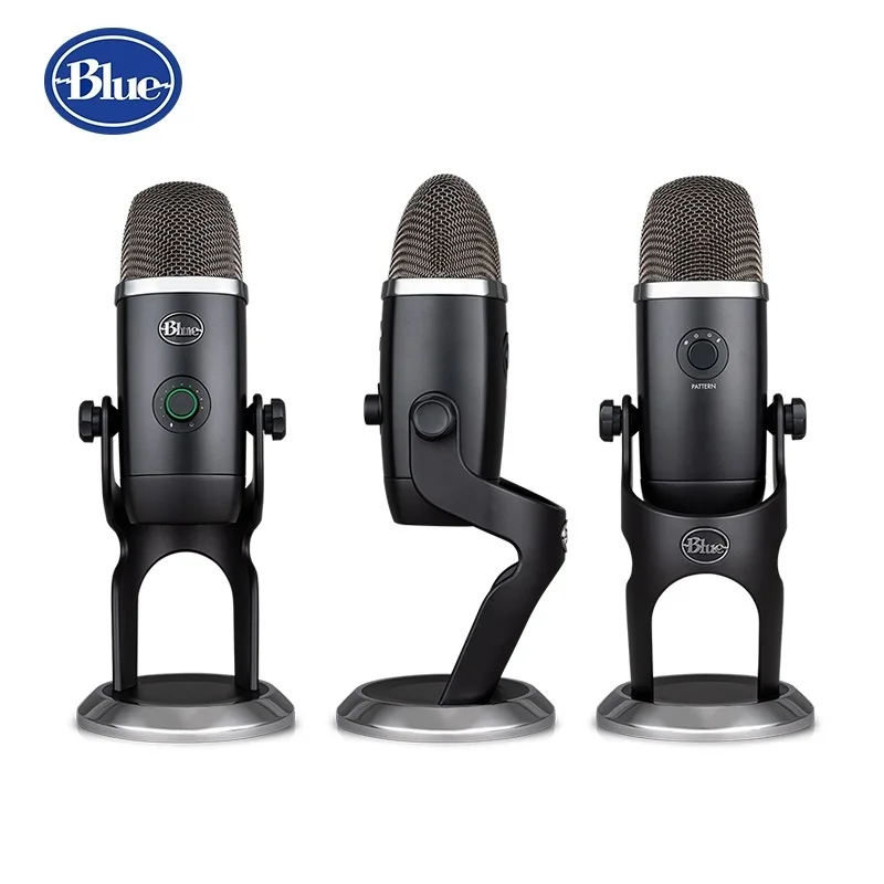 Original Blue Yeti X USB recording live broadcast condenser microphone for  gaming, streaming,podcasting and ASMR recording - AliExpress