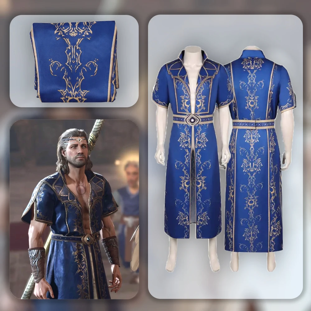 

Костюмы для косплея Game Cos Gale, костюмы с фантазийным принтом, пальто, аксессуары для взрослых мужчин, мужские Костюмы для ролевых игр на Хэллоуин, карнавал