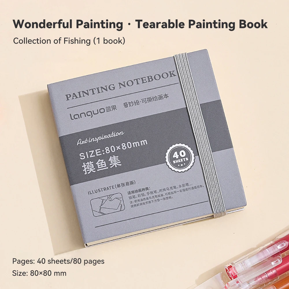 Premium 100% Cotton Watercolor Sketchbook - 300g Artist Journal & Drawing Notebook