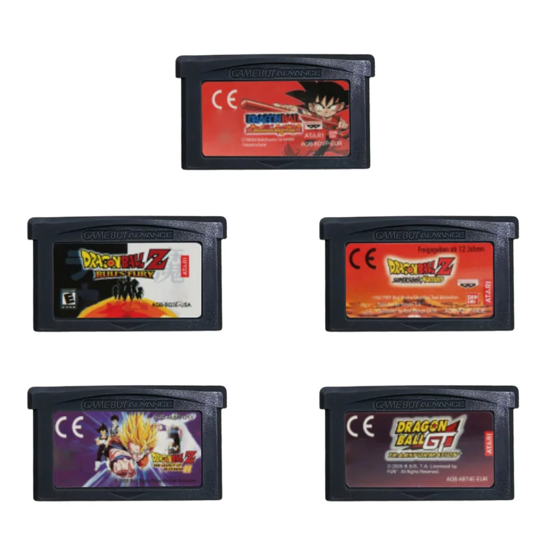 GBA Game Dragon Ball Series 32 bit Video Game Cartridge Console Memory