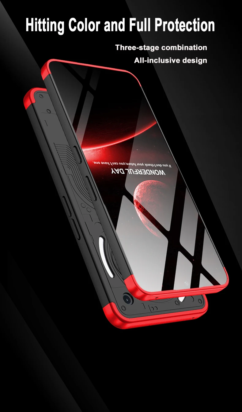 Original Case For Nothing Phone 3A Case Light Precision Hole Shockproof Plastic