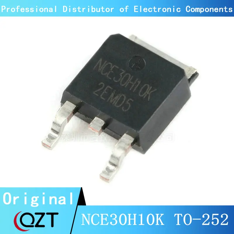 10pcs/lot NCE30H10K TO252 30H10K NCE30H10 30V 100A TO-252 chip New spot power transistor