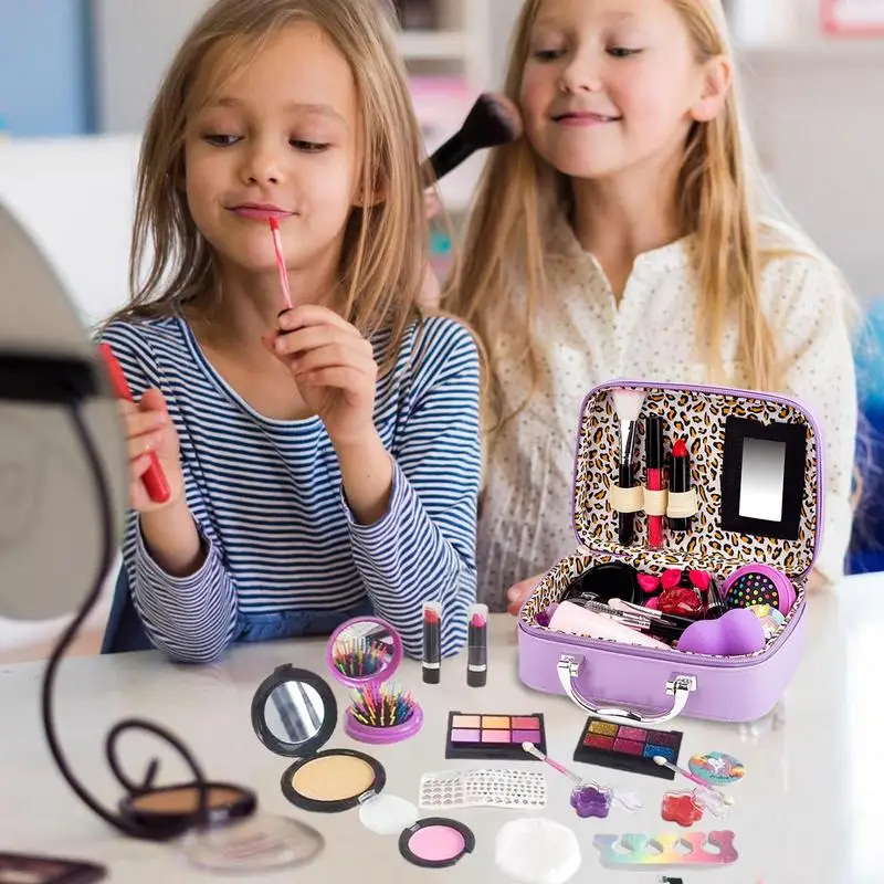 Children DIY Makeup Lipstick Set Free Shipping Girls Toys For 7 Years Kids  Nail Polish Princess Kids Pretend Play Fashion Toys - AliExpress