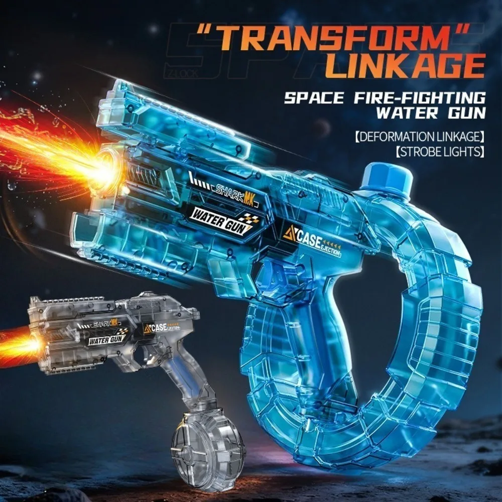 High-speed Electric Water Gun For Kids With Flame And Light Effect_voghion.com