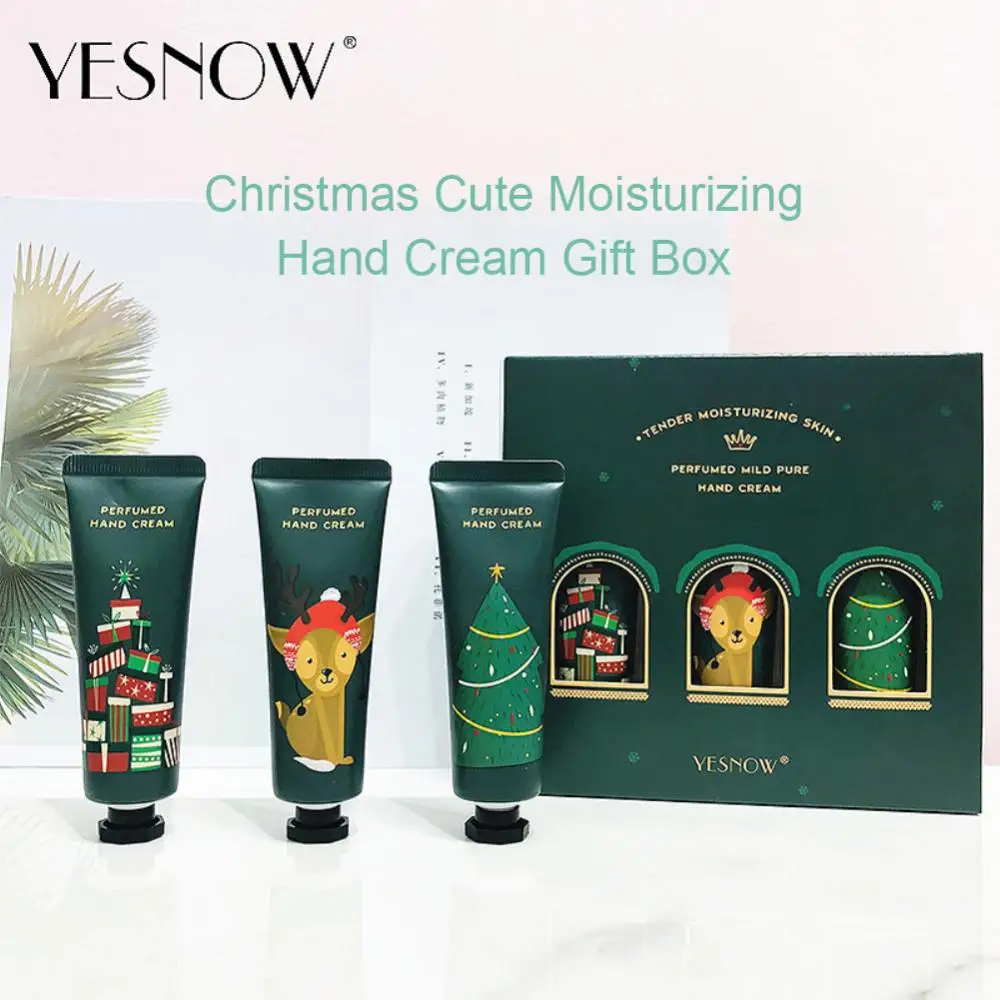 Les Officines Actifs Beauté Crème Mains Au Karité Ensemble de crèmes de noël pour les mains, 3 pièces, hydratant, Anti  séchage, rafraîchissant, Non gras, produits de soins pour la peau, cadeau  de noël | AliExpress