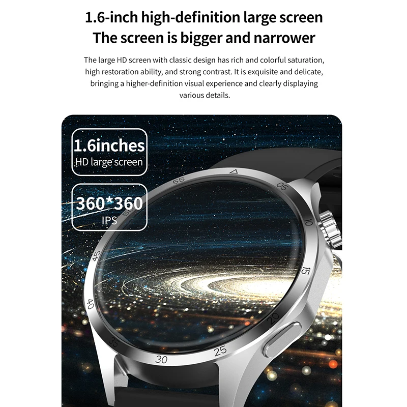 GT4  ÷ Ʈ ġ NFC GPS   , 360*360 HD ȭ,  Ʈġ,  ȭ, 1.53 ġ