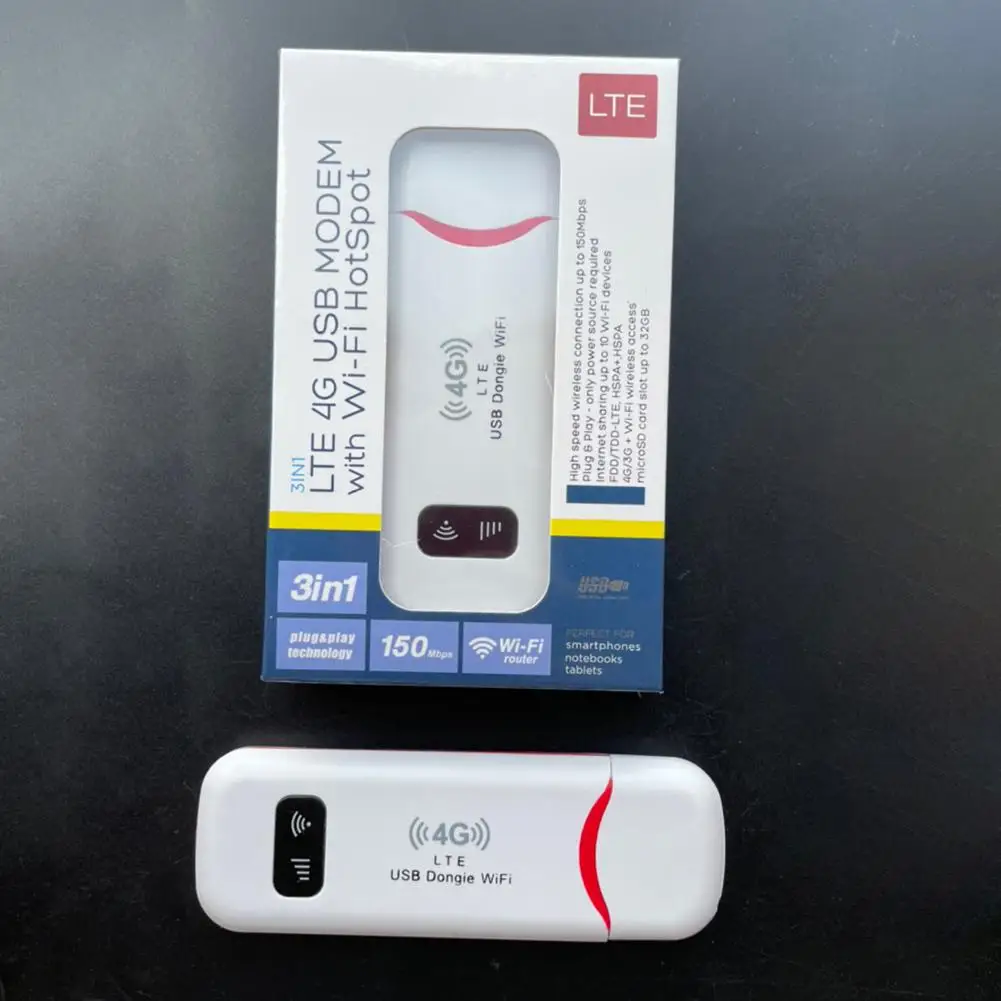 Wireless LTE WiFi Router 4G SIM Card Portable 150Mbps USB Modem Stick Dongle Office 1-10 PCS
