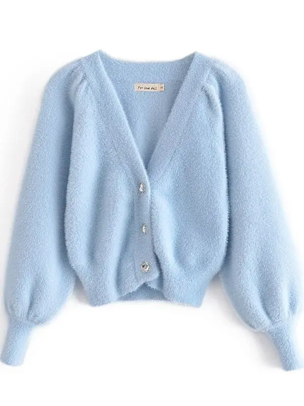 blue cardigan only
