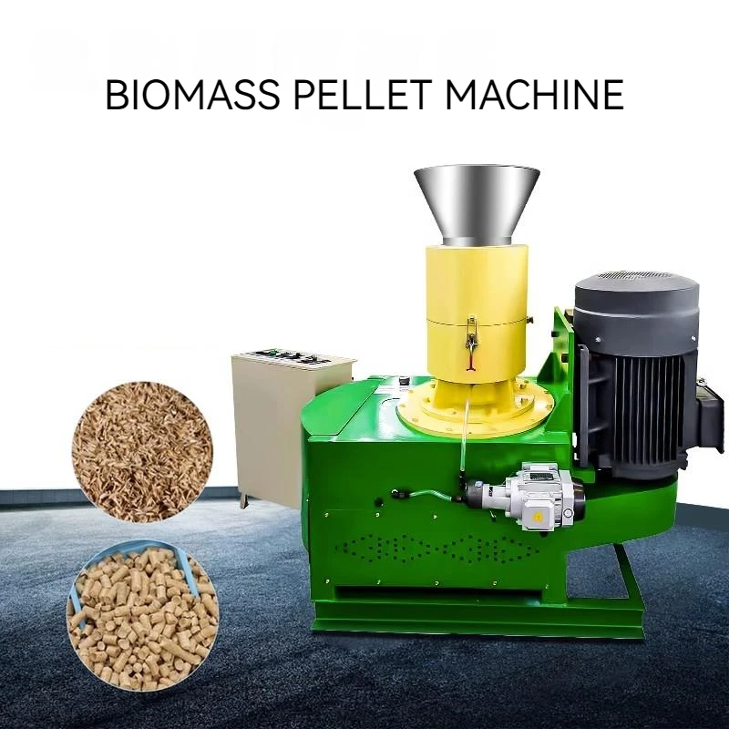 Presse À Granulés En Bois Pour Aliments Pour Animaux, Machine À Granulés De  Biomasse, 4kw, Kl125 - Robot Culinaire - AliExpress