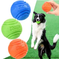Pet Dog Ball Chew Toys Funny Bouncy Rubber Solid Ball for Small Large Dog Toys Outdoor Throwing Training Toys Supplies 1