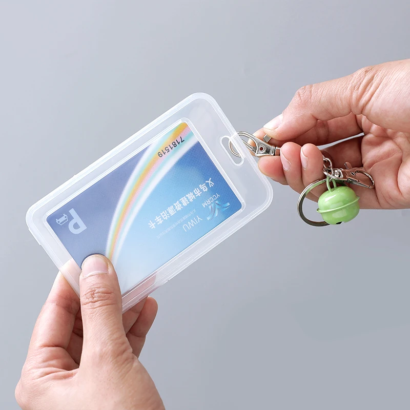 Women Credit Card Holder Bag Cartoon Cute Cactus Student Card Cover Bag Bank Bus ID Bank Fruit Plant Cover Case Keychain