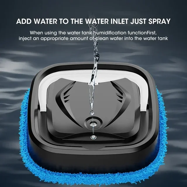 Wireless Cleaner Intelligent Robot Vacuum Cleaner Rotary Sweeper Powerful Cleaning Humidification Spray Dry and Wet Cleaning 5