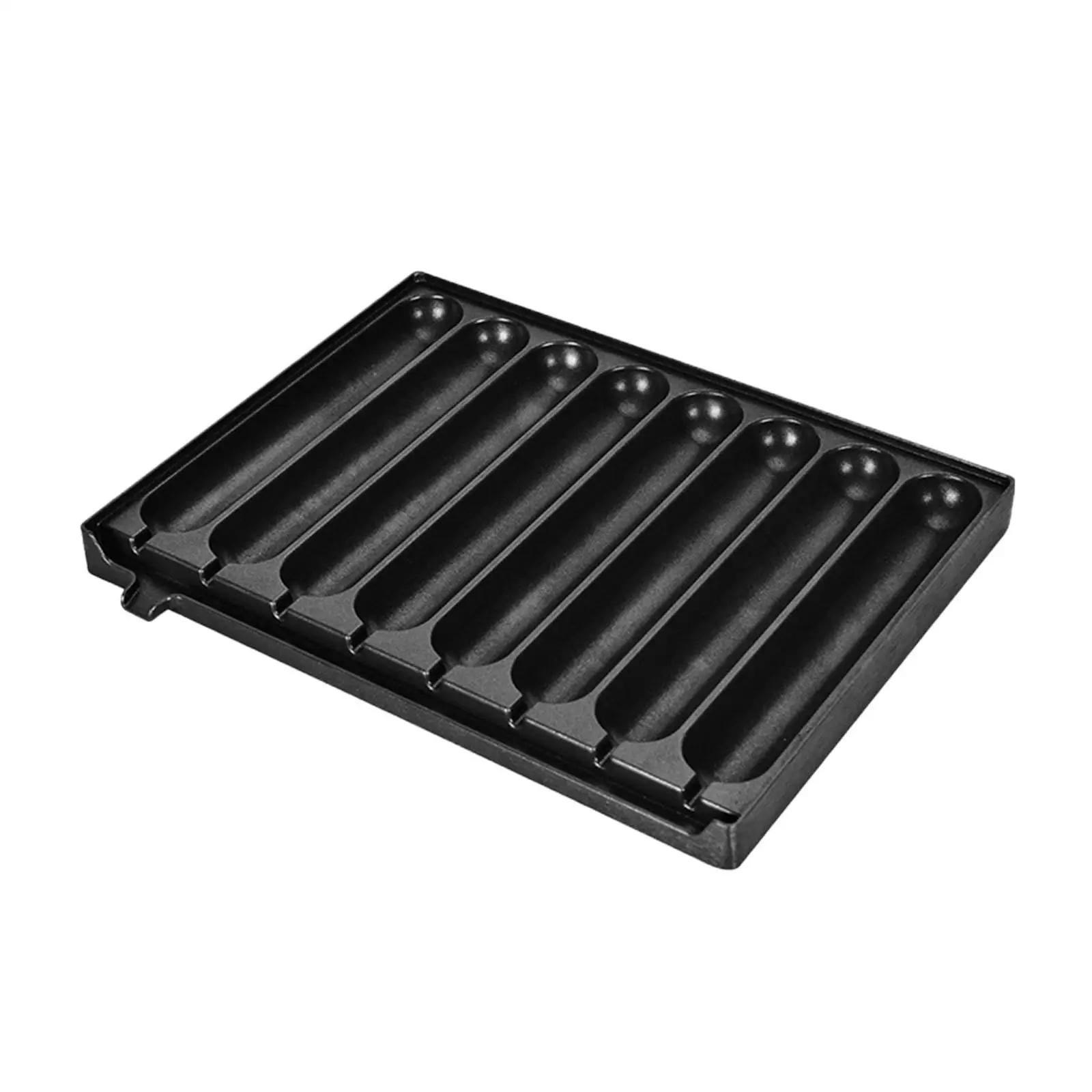 Cast Iron Cornbread Pan 8 Grids Nonstick Sausage Grill Snacks Maker Corn Dog Maker for Baking Kitchen Breakfast Cooking Outdoor