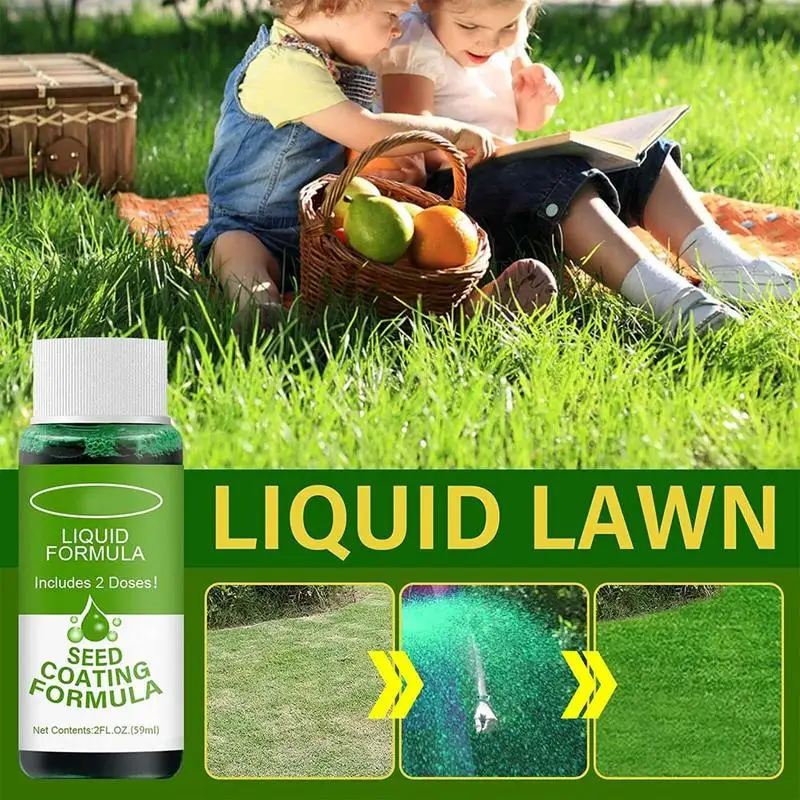 

Green Grass Lawn Spray Hippie Green Grass Lawn Spray Seeding Garden Liquid Green Grass Dry Spots Repair Spray Garden Decor