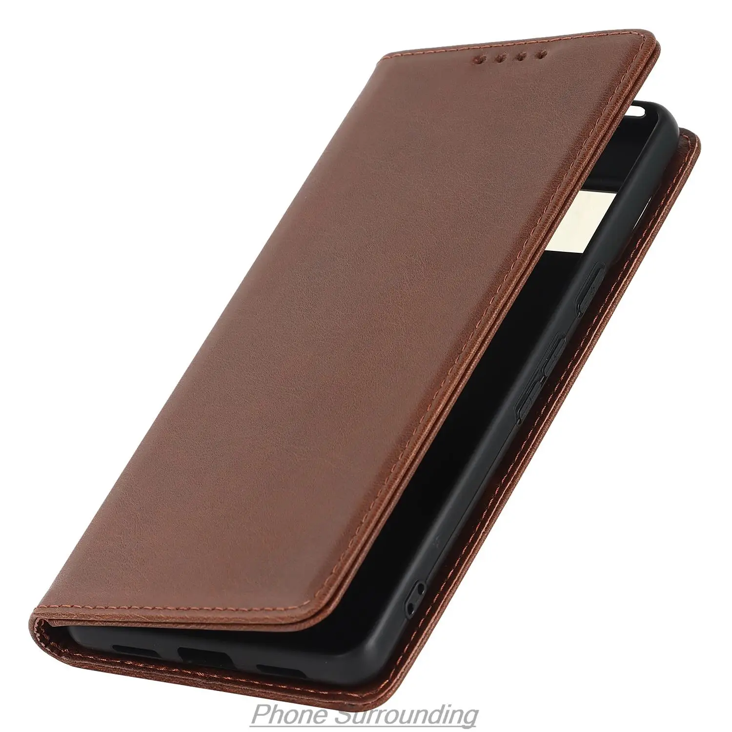 가죽 케이스 구글 픽셀 7 픽셀 7 프로 플립 케이스, 카드 홀더 홀스터 마그네틱 어트랙션 커버 케이스 지갑 케이스