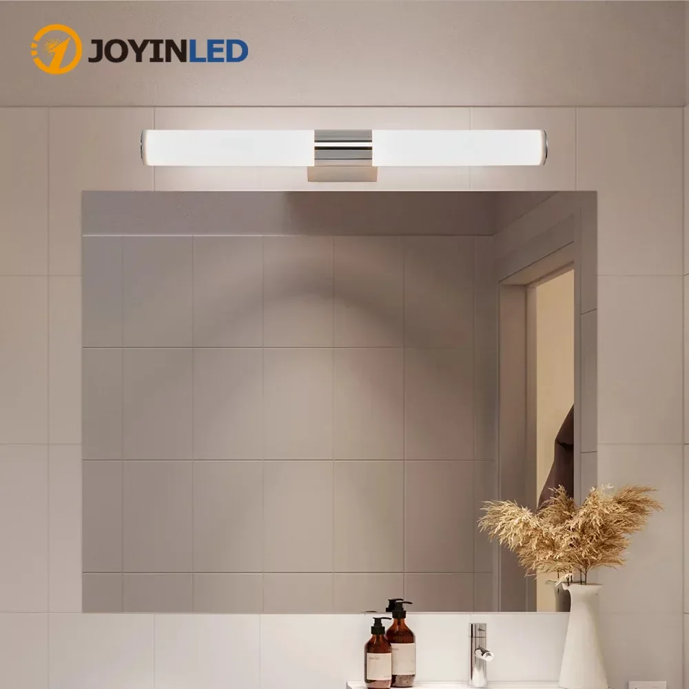 LED 거울 조명 방수 벽 램프, AC85-265V LED 튜브, 현대 벽 램프, 욕실 조명, 방 장식, 12W