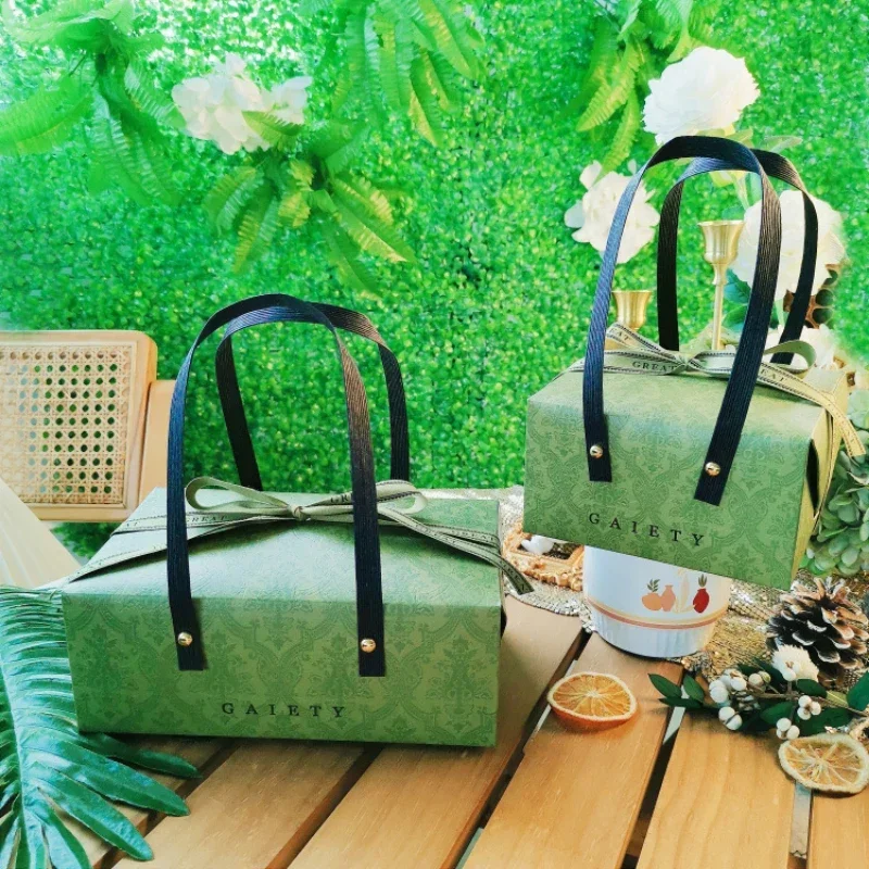 

10 шт. креативная упаковка ручная Подарочная коробка яичный желток хрустящая ручная Подарочная коробка Праздничная атмосферная Упаковка подарочные коробки