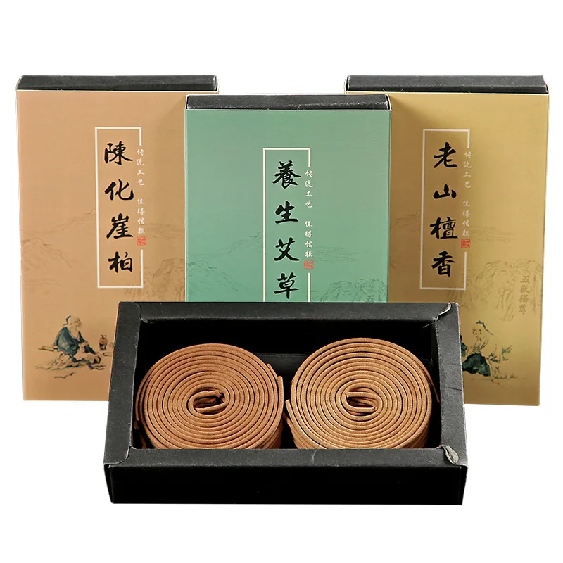 

4 Hours Incense Coils 40 Tablets Incense Coils Aromatherapy Long Lasting Fragrance For Home Indoor Temple Meditation