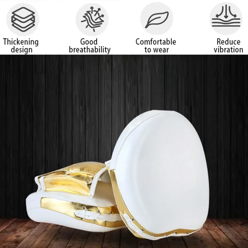 Boxing Hand Target Boxing Mittens Curved Target Strike Shield Punch Pads Muay Thai Training Equipment Thicken Resistant Baffle
