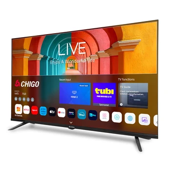Smart TV Android 11 Versión Global, 32 Pulgadas, 4K UHD, LED sin Marco, WiFi, Bluetooth, Netflix, YouTube, Google Play, HDR10 1