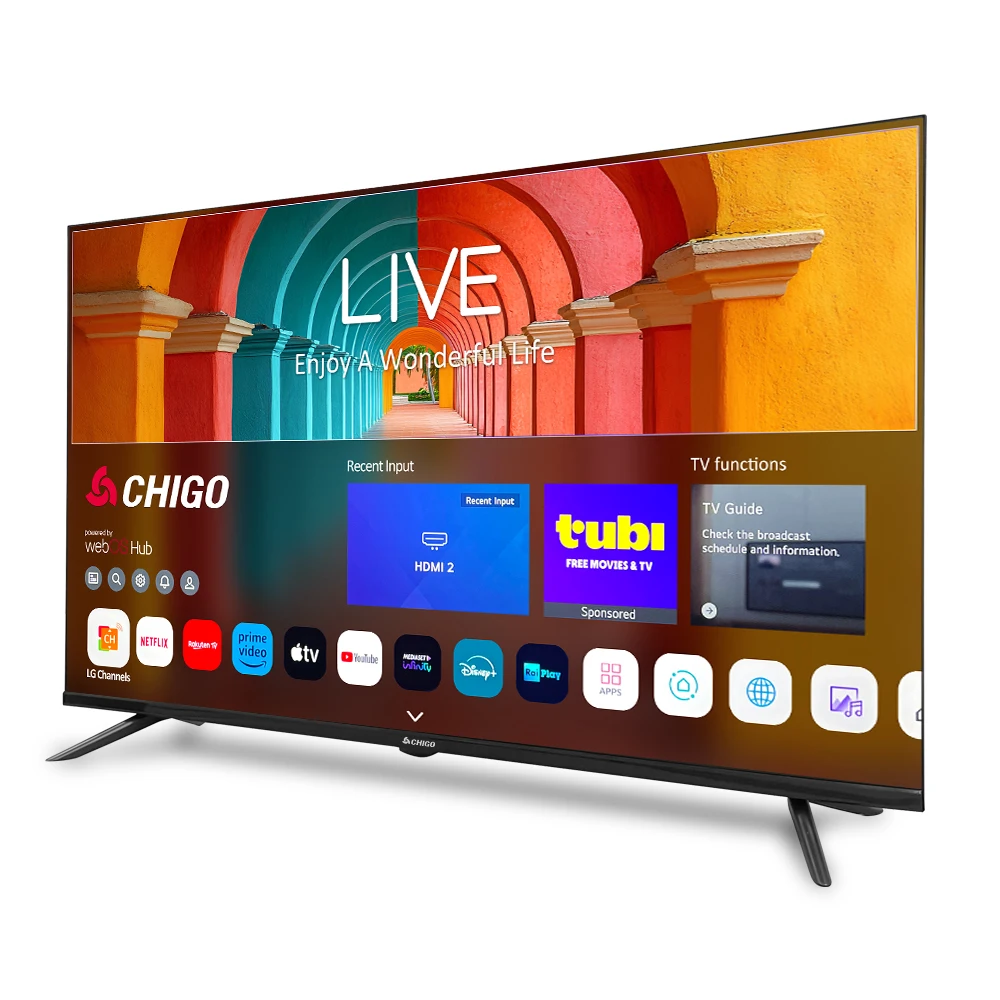 Global Version Smart TV Android 11 32 40 43 50 Inch 4K UHD Frameless LED Television WiFi Bluetooth Google Play Netflix