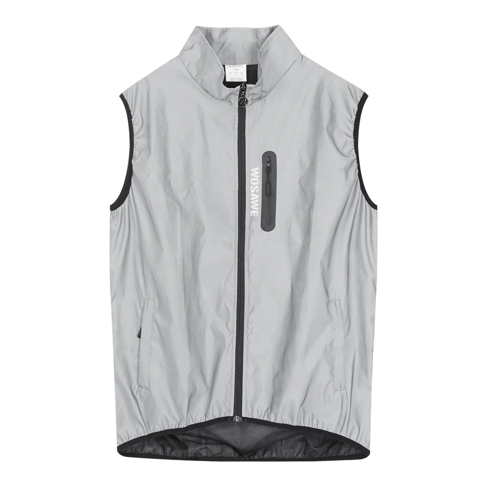 Motorcycle Reflective Vest Sleeveless Motorbike Jacket Windproof For Men Woman