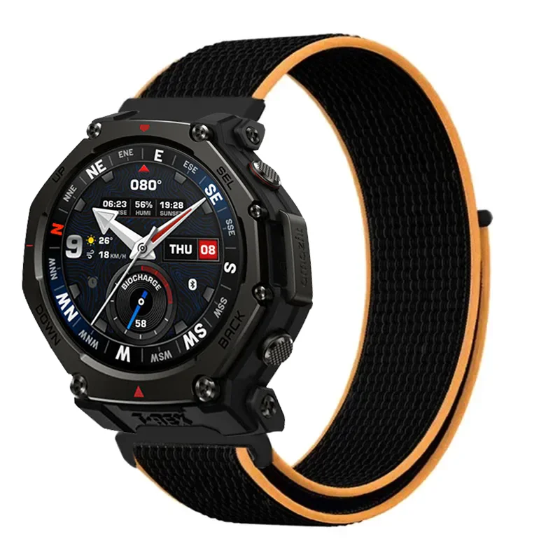 Sports Nylon Loop Strap, 20mm/22mm,