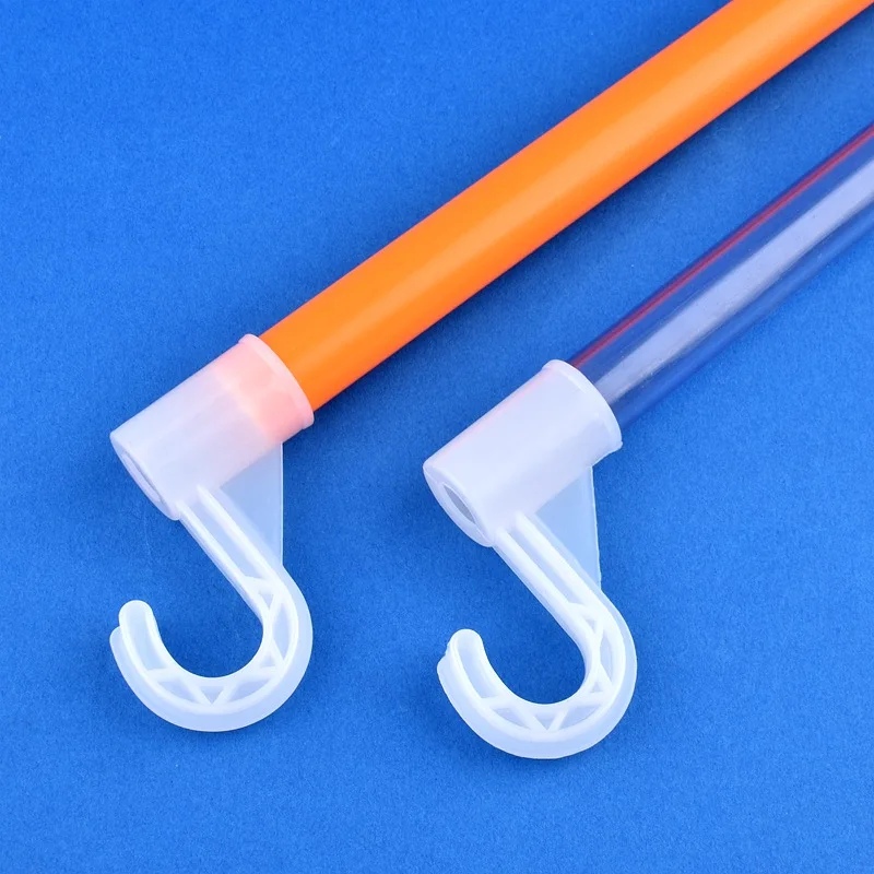 5Pcs Inner Dia 12/13/16/19/20/22/25mm Thickening Plastic Hook For Suit Locker Shelf Wardrobe Hook Fittings Home DIY Accessories