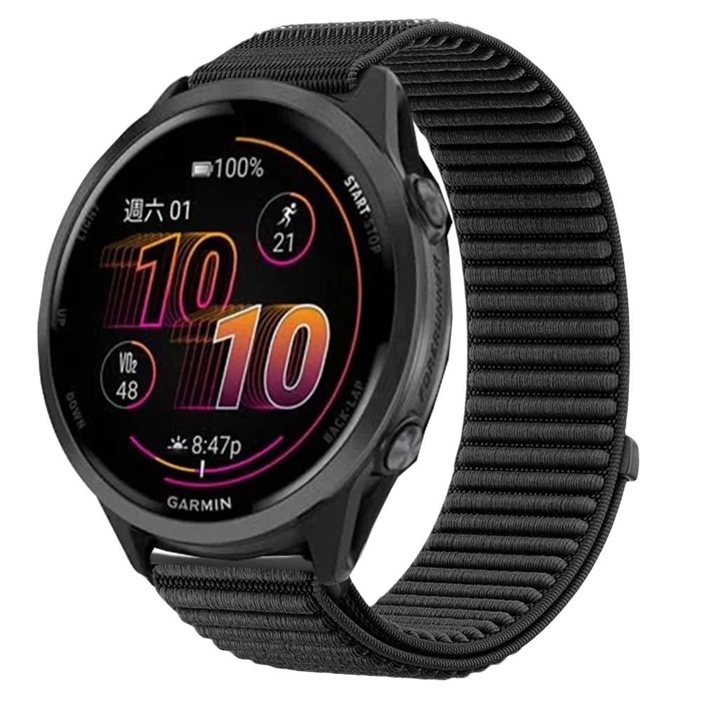 Braided Loop Strap for Garmin Smartwatches - Available in 18, 20, 22mm