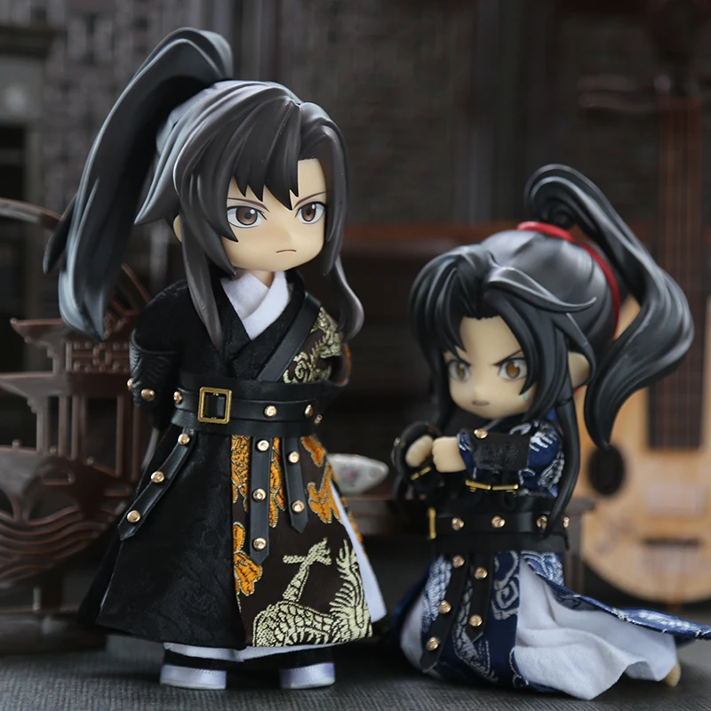 Ob11 Suki Clothes Doll Hero Ancient Costume Cosplay Swordsman For Nendoroids, Penny, Molly, Ymy, Gsc, Ufdoll, 1/12bjd Doll 3