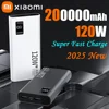 Xiaomi 200000mAh High Capacity Power Bank 120W Super Fast Charging Power Bank Portable Battery Charger For iPhone Samsung Huawei 1