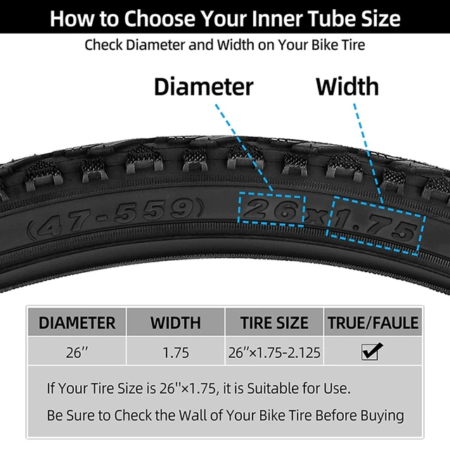 How To Measure A Bike Wheel For Inner Tube How To Find Size Of