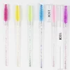 Disposable Crystal Eyelashes Brush Comb 50Pcs Eye Lashes Extension Mascara Wands Makeup Professional Makeup Beauty Tool 6