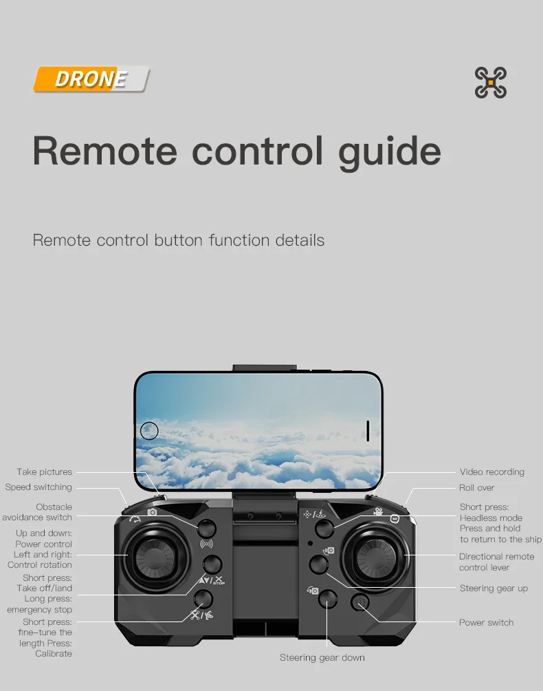 Lenovo P15 Plus Drone Professional 8K GPS Dual Camera Obstacle Avoidance Optical Flow Positioning Brushless RC 10000M New