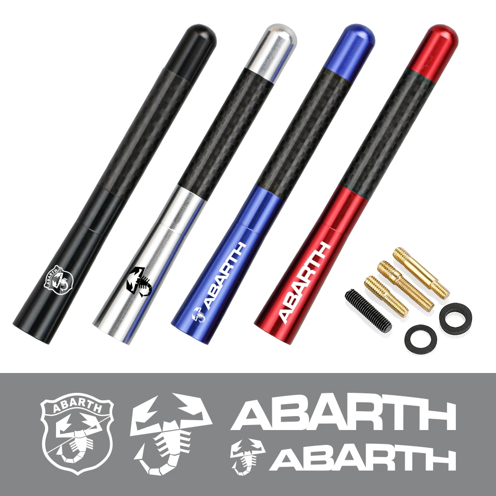 Compact 12cm Carbon Fiber Radio Car Antenna - Enhanced Aerial Car Accessory