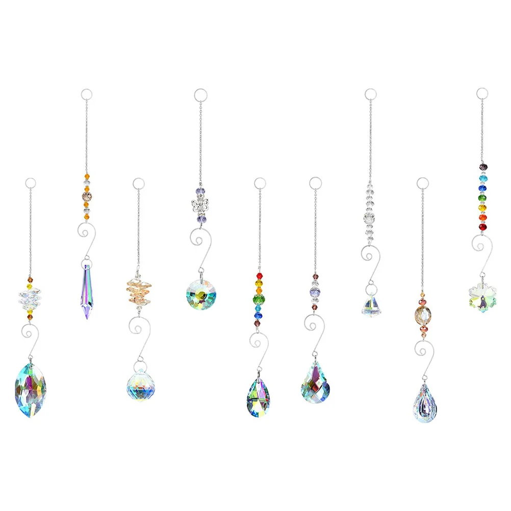 

Crystal Lighting Accessories Chandelier Chains Sun Catcher Ornaments Catchers Ball Prisms Hanging Crystals Pendants Home Decor