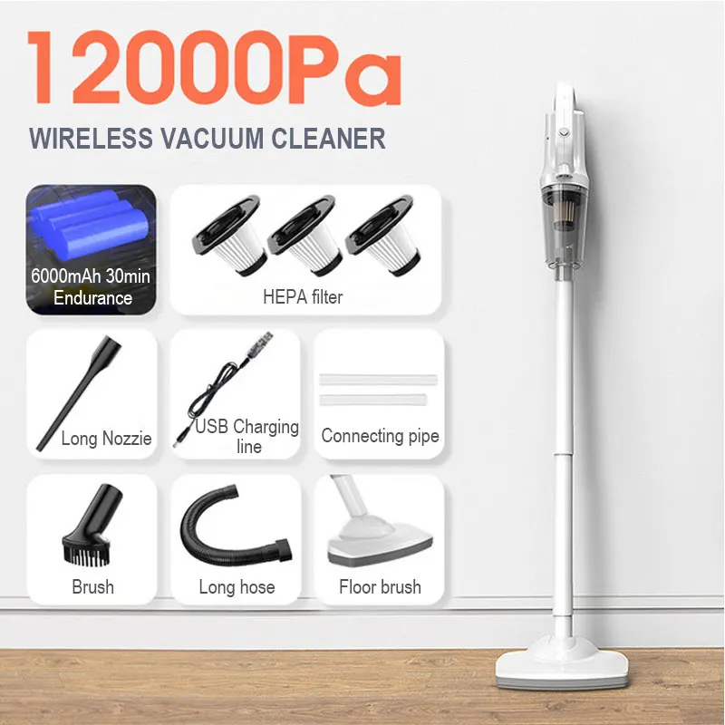 3 In 1 Cordless Vacuum Cleaner